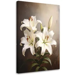 LEINWANDBILD Blumen 80x120cm