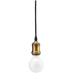 House Doctor LED-Glühbirne White Decoration, L: 10 cm, ∅ 8 cm, dimmbar, 2 W/E27