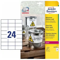 Avery, Etiketten, Wetterfeste Folien-Etiketten