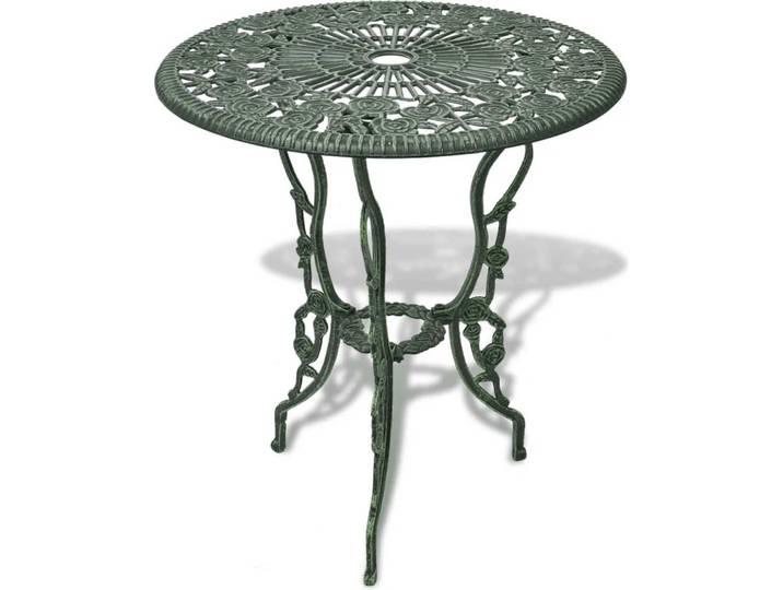 vidaXL 3-tlg. Bistro-Set Aluminiumguss Grün