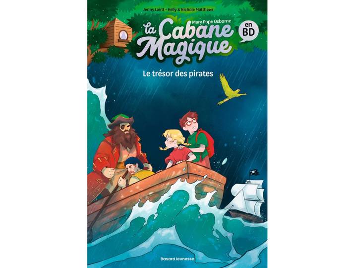 La Cabane magique Bande dessinée, Tome 04 - Le trésor des pirates (BD)