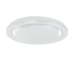 LED-Deckenleuchte  weiß Starlight-Effekt  ́groß ́   ¦ weiß ¦ Maße (cm): H: 7  Ø: 38.0