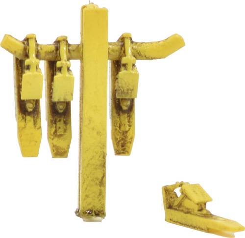 NOCH 13606 H0 3D-Master Hemmschuh-Set Fertigmodell