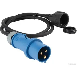 HERTH&BUSS Adapter CEE 3-polig auf Schuko blau - 51307051 - blau