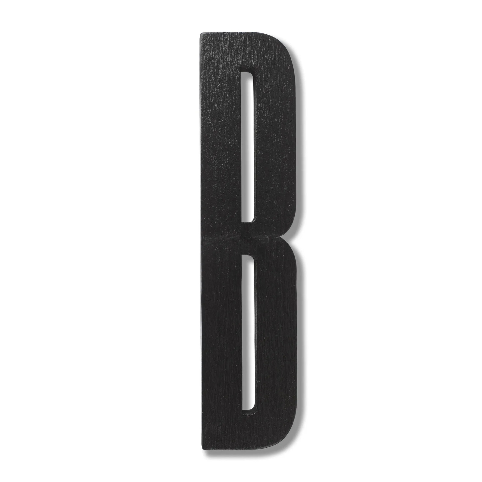 Design Letters Letter B Zwart Hout