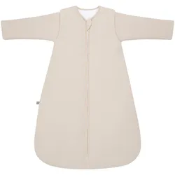 emma & noah Winterschlafsack mit abnehmbaren Ärmeln 3.5 TOG, beige, 70