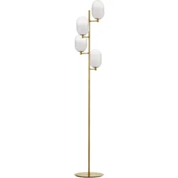 Nova Luce, Stehlampe, BALOR Stehlampe G9 4-fach Gold 28x52,8x165cm 9009248 (G9)