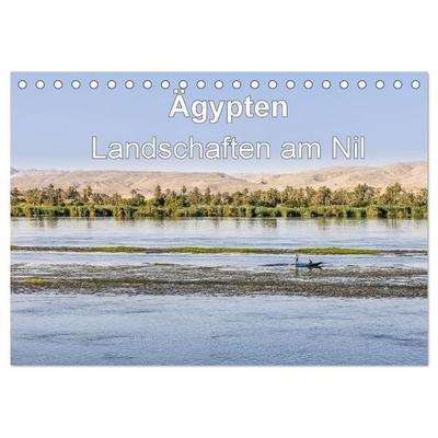 Ägypten Landschaften am Nil (Tischkalender 2027 DIN A5 quer), CALVENDO Monatskalender