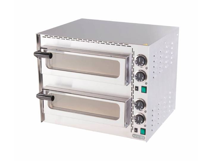 Bartscher Mini Plus 2 Zweikammer-Pizzaofen