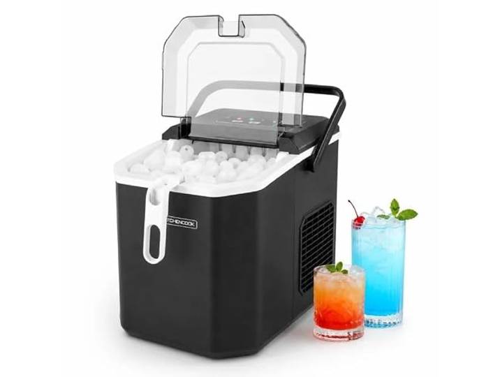 Kitchencook - Cubeo - Machine à Glaçons - 12 Kg/24 H - 2 Tailles - Réservoir 1\,3 L