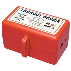 Brady, Zubehör Maschine, Grosse elektrische / pneumatische Absperrung, Polystyrol, Rot, 127 x 89 mm (1 Stück)