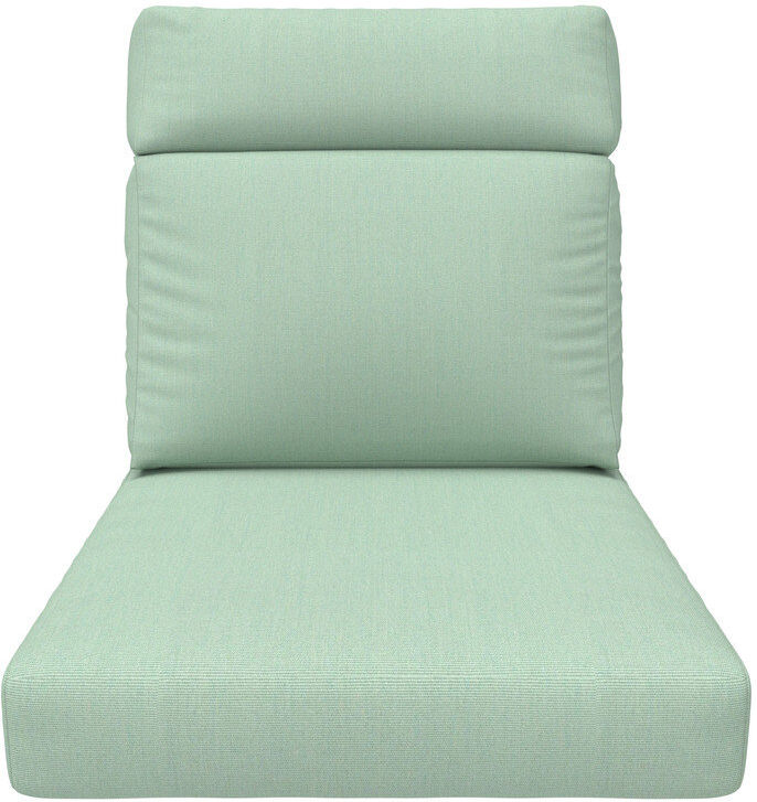 Blue Elephant Sunbrella 6 Outdoor High Back Chair Cushion, Adirondack Chair Cushion Set Canvas Spa 62.2cm W