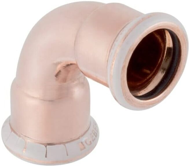 Geberit Coude Mapress 90 degrés, cuivre, d= 22 mm (60104)