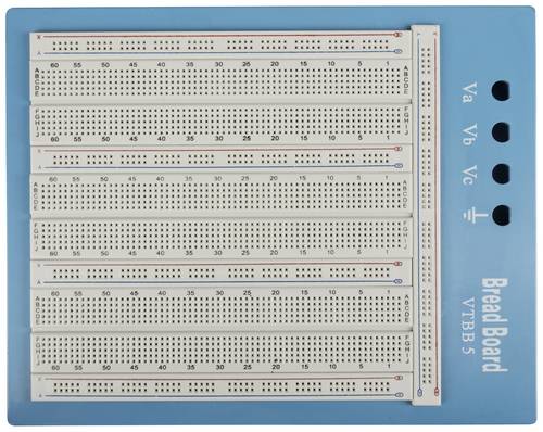 Velleman Steckplatine (L x B x H) 22 x 1.8 x 15cm 1St.