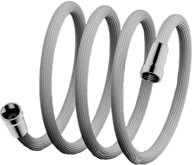 INF 2 Meter Hellgrauer Nylon Anti-Explosions-Duschschlauch