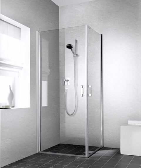 Kermi Eck-Halbteil rechts Liga 1ER 0750x1850, silber mattglanz, LI1ER075181PK LI1ER075181PK