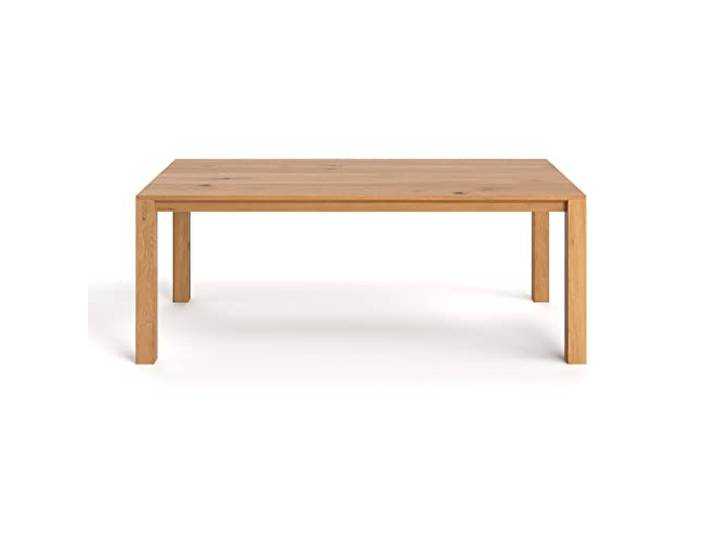 Danzz Plain-Tisch aus massivem Eichenholz, Skandinavischer, hohe Qualität 200x90 cm