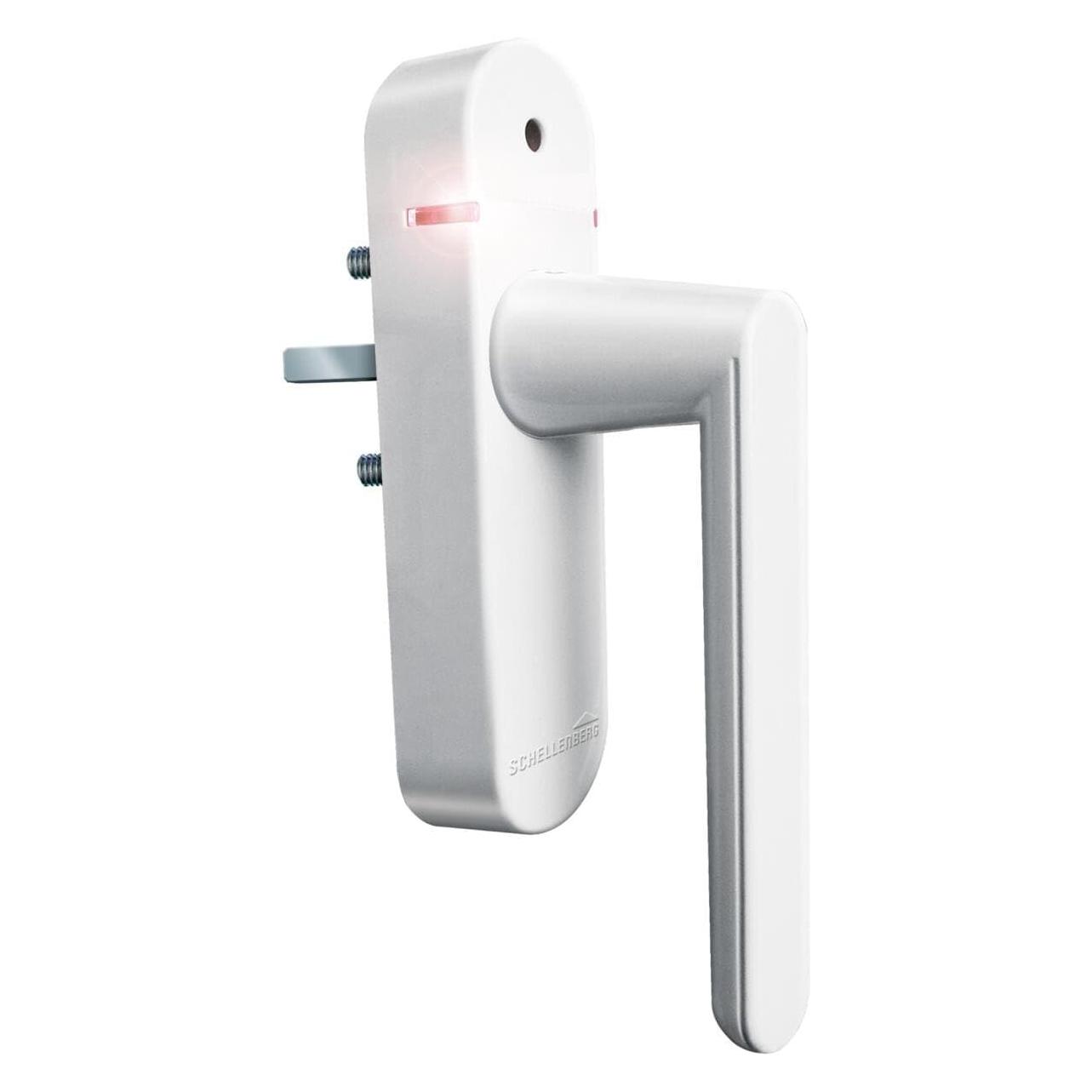 Schellenberg Drahtloses Fenster- und Terrassentüralarm mit verstellbarer Länge und Smart Home Integration (46512)