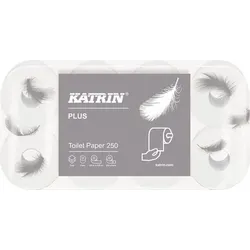 KATRIN Toilettenpapier Katrin Plus 250 3-lagig 250 Blatt - 104872