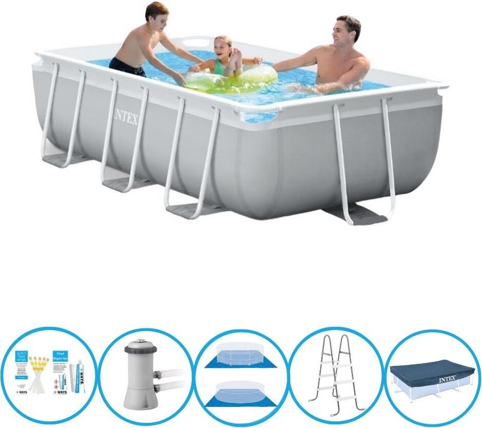 Intex Pool Prism Frame - Inklusive Zubehör - 300x175x81 cm