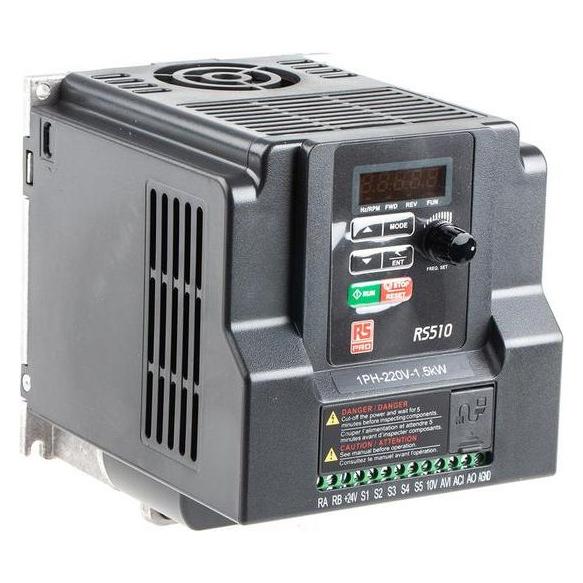 RS PRO Inverter 1.5KW, 2HP, WITH FILTER, PNP (1223413)