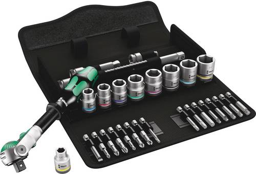 Wera 8100 SB 9 Zyklop Steckschlüsselsatz zöllig 3/8" 29teilig 05004049001