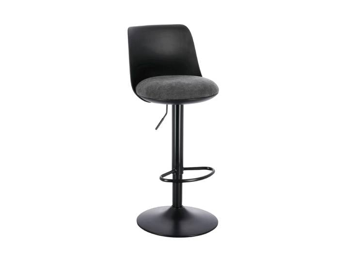 Höhenverstellbarer Barhocker „Lowell“ Schwarz Bloomingloft Budget