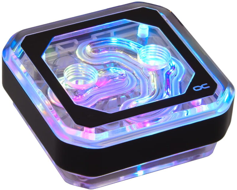 Alphacool Eisblock XPX Aurora - Acryl Black Digital RGB