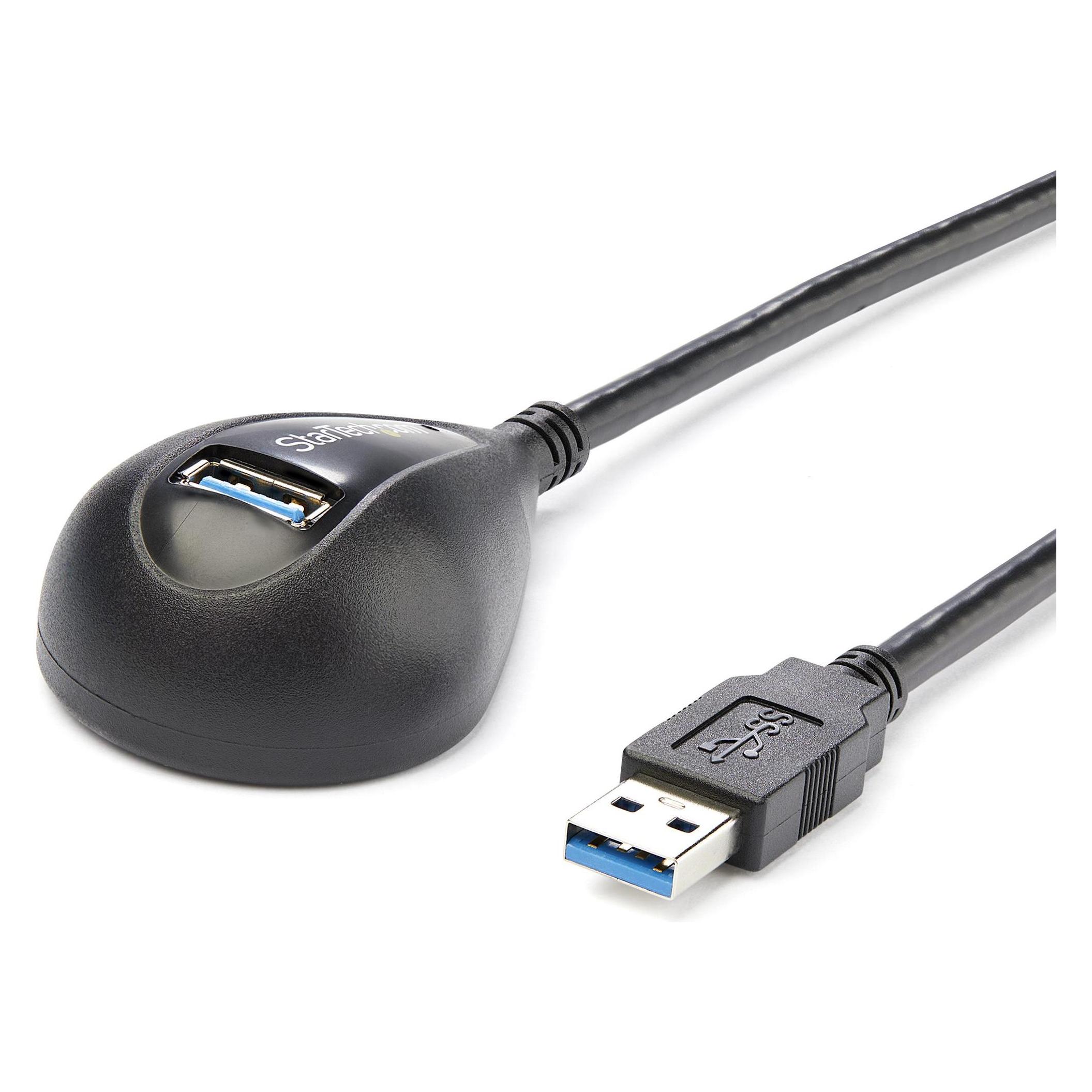 StarTech SuperSpeed USB 3.0 Desktop (1.50 m, USB 3.2 Gen 1) (USB3SEXT5DKB)