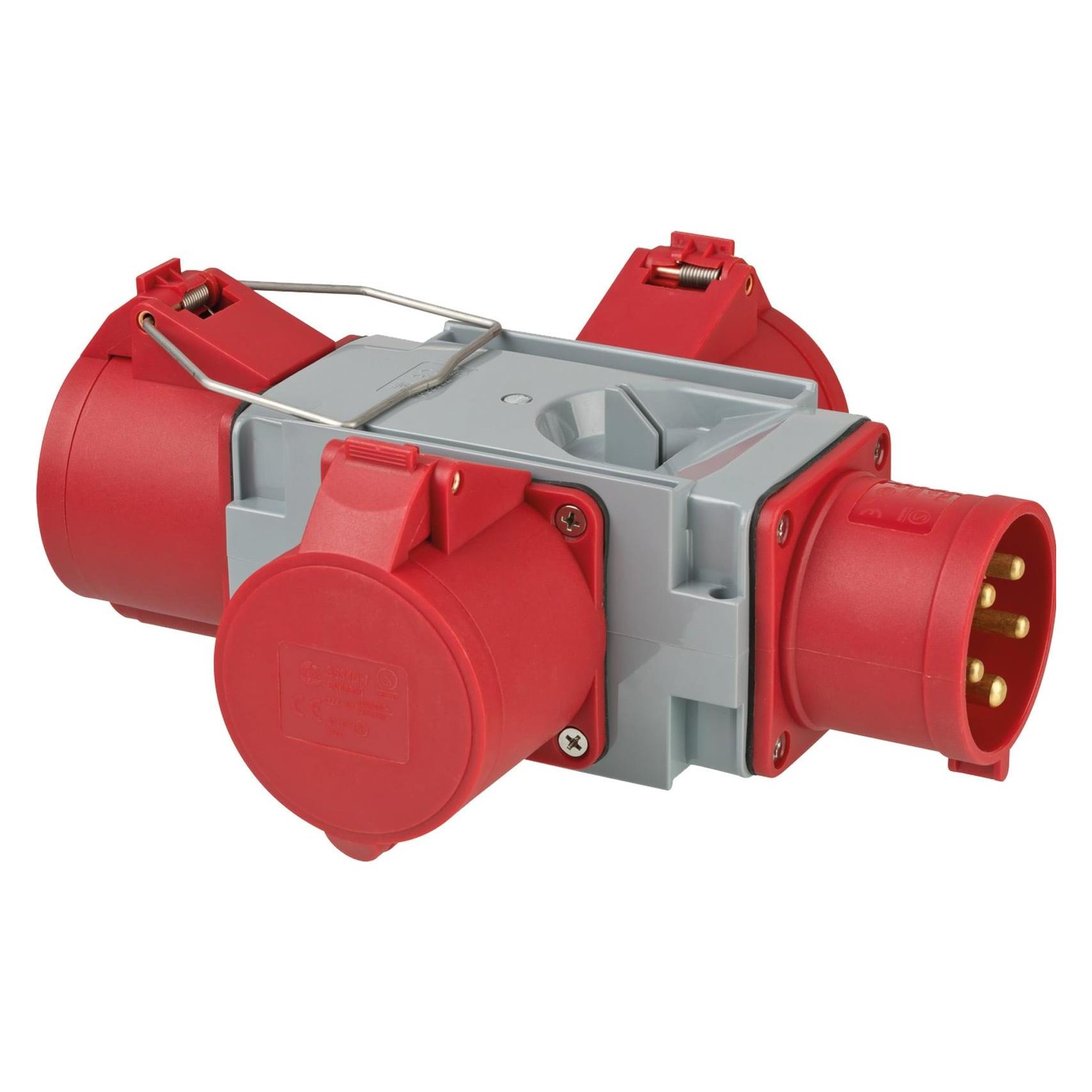 Brennenstuhl Netzstecker-Adapter (3x, CEE 32/5) (1081670)