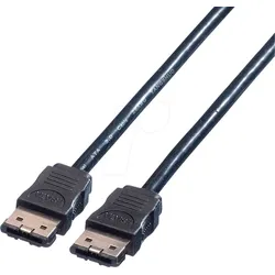 ROLINE 11031548 - Kabel SATA 6 Gb/s Bu. > SATA Bu., 50 cm, schwarz