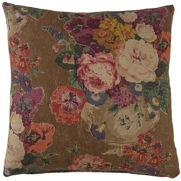 "Frances Floral Pillow Cover - 20"" x 20"" - Ballard Designs"