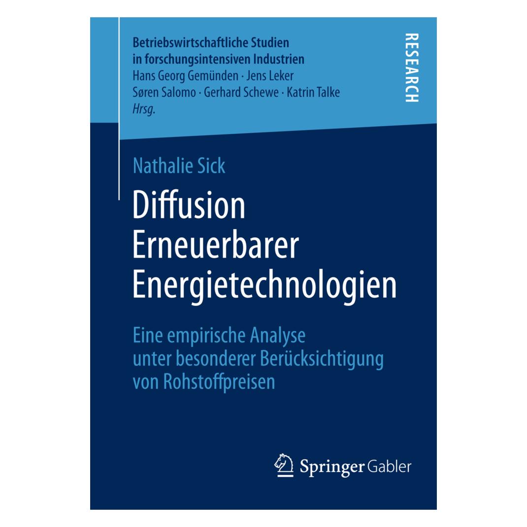 Springer Diffusion Erneuerbarer Energietechnologien (Deutsch, Softcover, Nathalie Sick) (55551553)