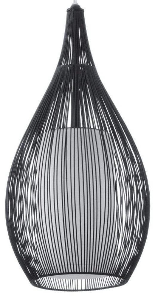 Eglo Razoni Design Hanglamp - Zwart - Metaal - Dimbaar