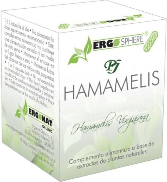 Ergonat Galenic Ergonat Hamamelis Phytogran 45 caps