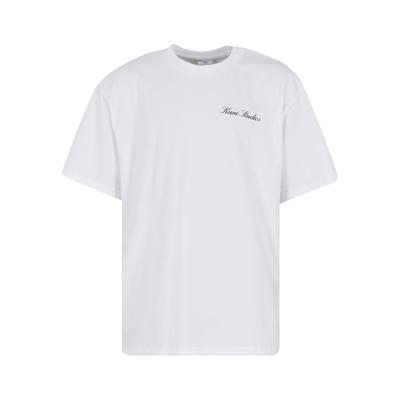 T-Shirt KARL KANI "Karl Kani Kani Music Print T-Shirt", Herren, Gr. S, weiß, 100% Baumwolle, bedruckt, normal, Rundhals, Shirts T-Shirt