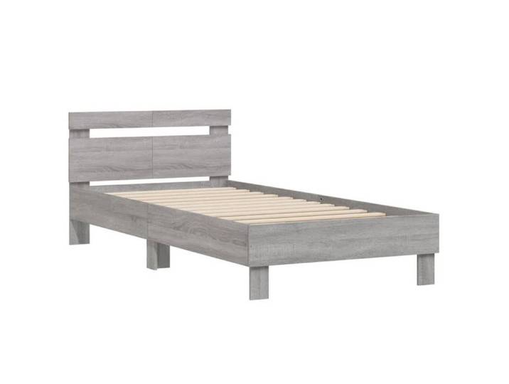 Bon plan  Lit Double pour adolescent/Adulte Cadre de lit - Non matelas - avec tête de lit 100x200cm - Pour chambre Thome2439265
