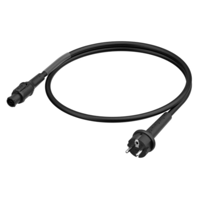Neutrik 1028915 Strom Anschlusskabel Schwarz 3 m (3 m) (1028915)