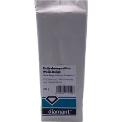 Diamant Polierpaste Weiß-Beige in Blockform, 700 Gramm