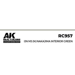 AK Real Colors IJN M3 (N) Nakajima Interior Green 17 ml