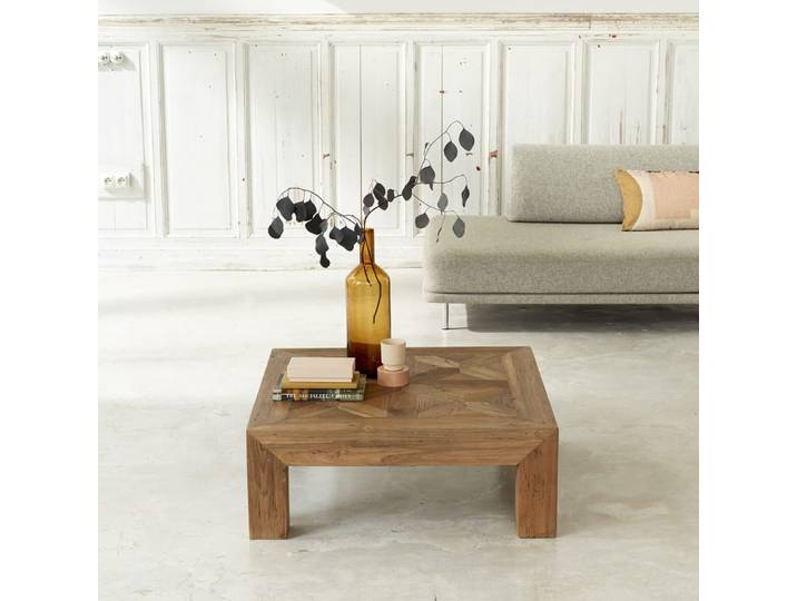 Table basse en teck recyclé massif