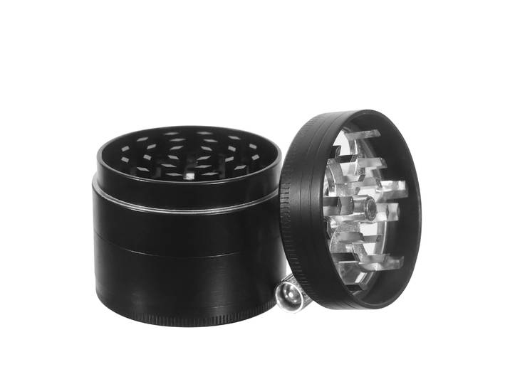 Grinder mit Kurbel 56 x 60 mm schwarz