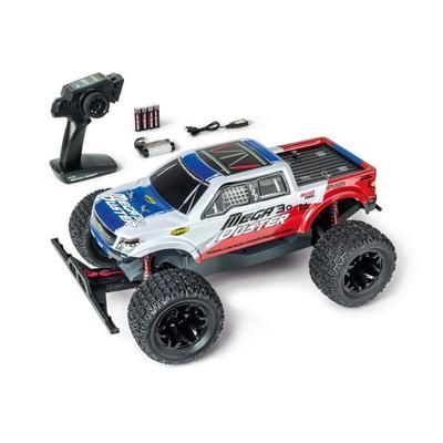 Carson Modellsport Mega Duster 3.0 2.4G 100 % RTR 1:10 RC Einsteiger Modellauto Elektro Monstertruck RtR