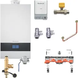 Buderus Logaplus M GBH172i.2-15 H Hybridgerät mit MAPL, Bypass und MX400