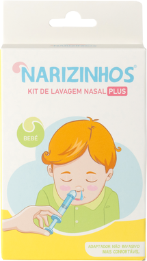 Narizinhos Kit Lavagem Nasal para Bebé Plus 6-24m 1 un