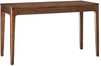 "HULALA HOME Loreto 52""W Solid Wood Desk with Storage Drawer"