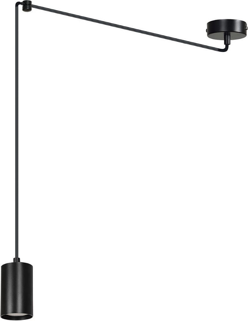 Emibig Lighting Hanglamp TRAKER, Zwart, 1xGU10, 30W