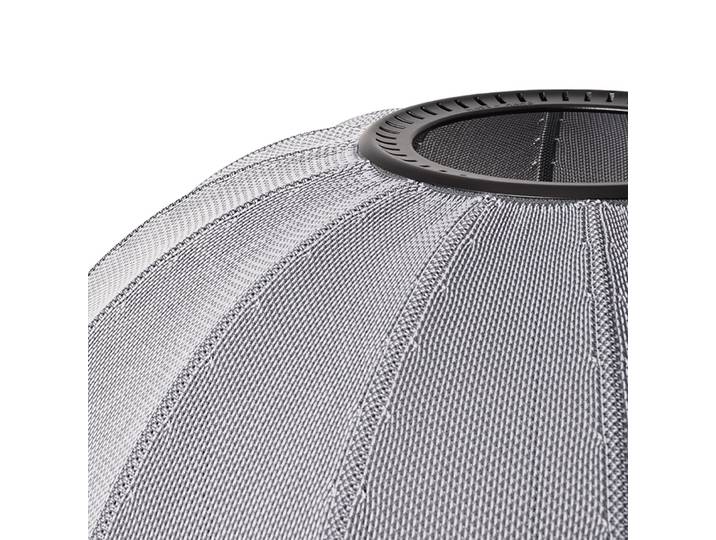 Knit-Wit 75 Round Pendelleuchte Silver - Made By Hand - Aluminium