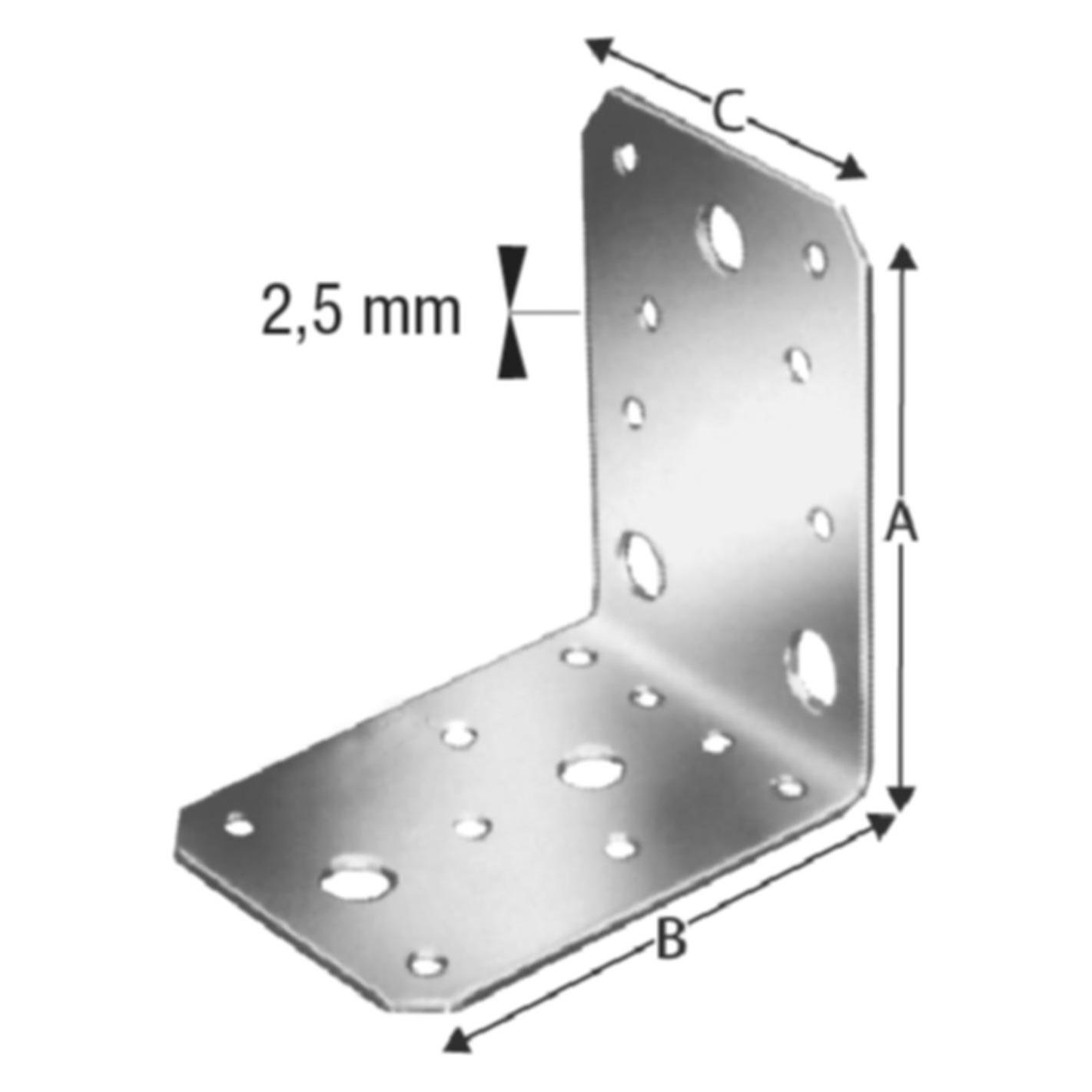 Simpson Sst Winkelverbinder (Winkelverbinder, 1 Stk.) (AB90)