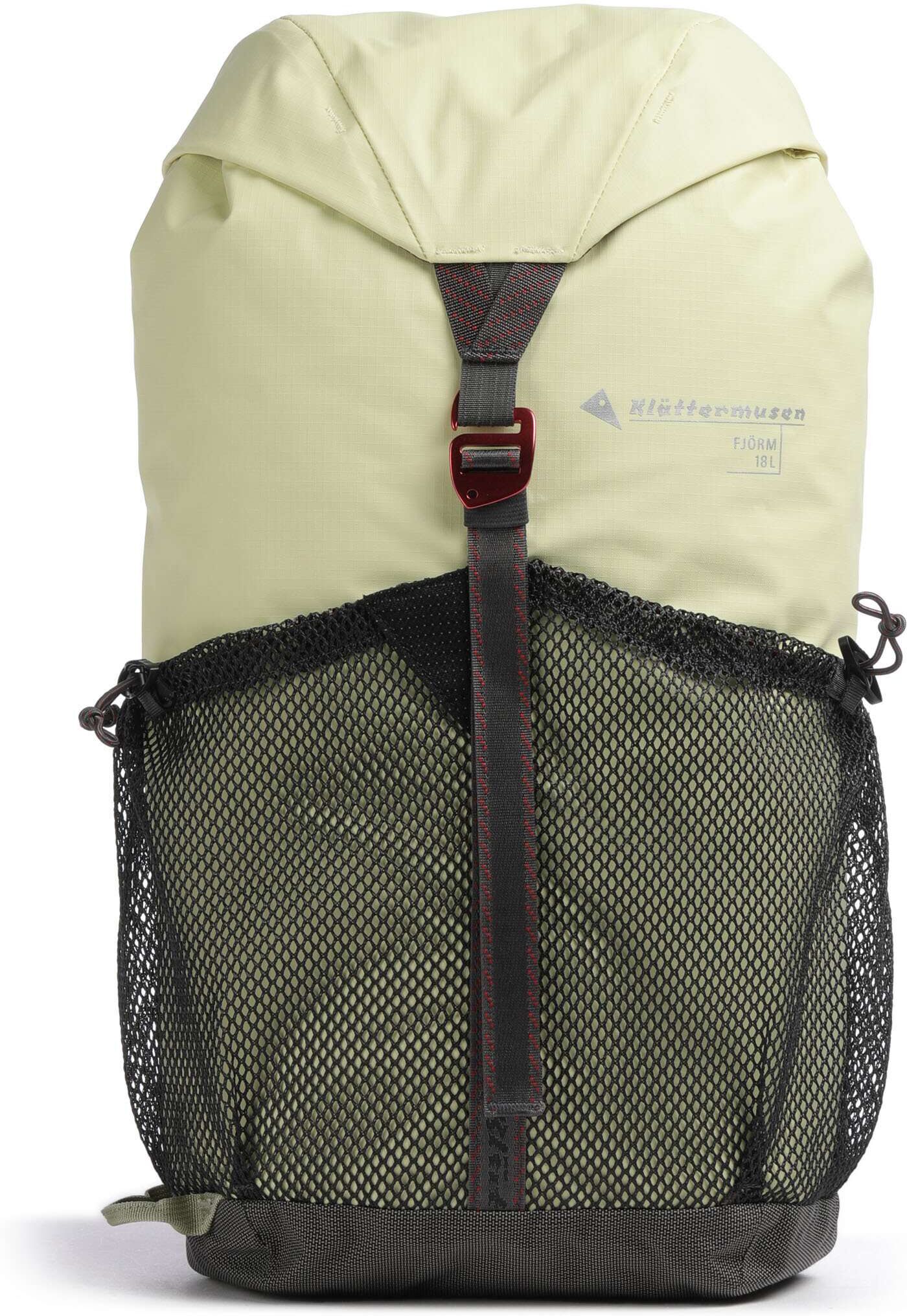 Klättermusen Fjörm 18 Trekkingrucksack, gelb